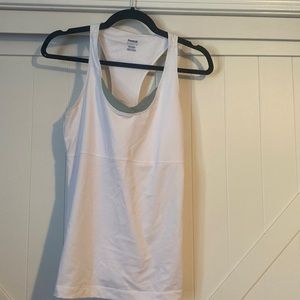 Reebok White Workout Halter Top